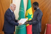 وزير الخارجية مع الرئيس السنغالي