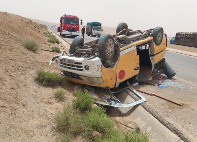 (الصورة: فيسبوك) حوادث المرور في الجزائر