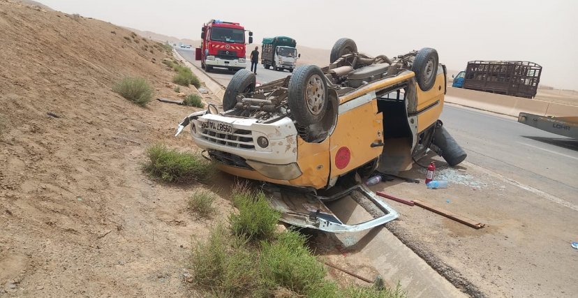 (الصورة: فيسبوك) حوادث المرور في الجزائر